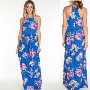 Floral maxi dress
